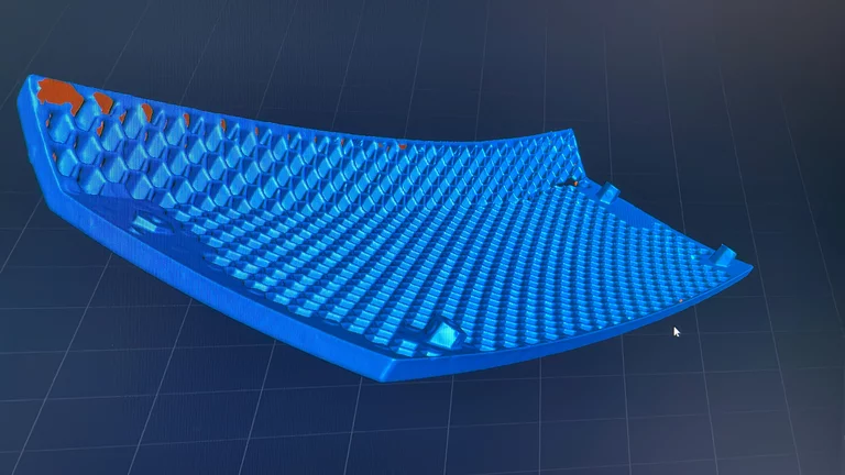 3D-Scan Lüftungsgitter